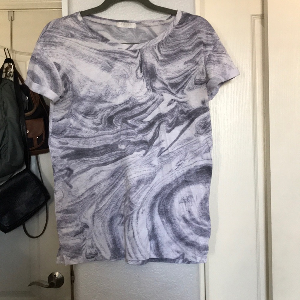 🔥2 for $10 Awake marble printed T-Shirt soft